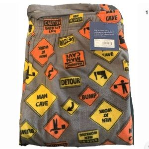 Croft & Barrow Construction Pajama Bottoms - M